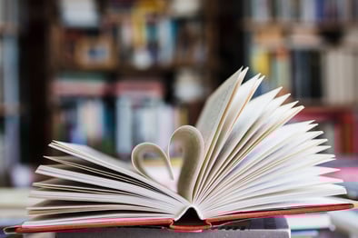 book-with-its-pages-shaping-as-heart